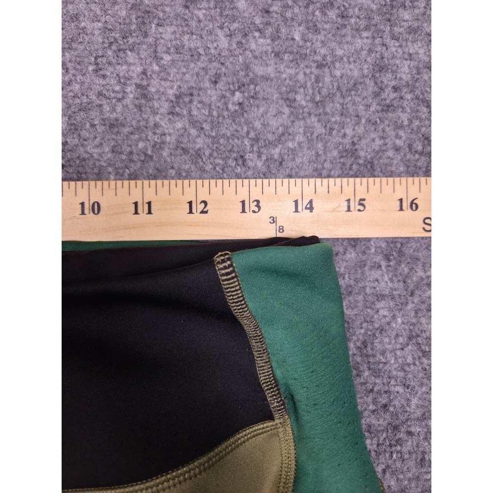 The North Face Steep Tech Leggings Womens L Olive Green Black Fleece Tights - Picture 9 of 13